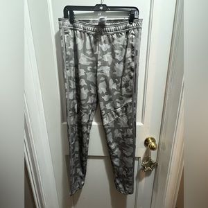 Gray camo adidas athletic pants